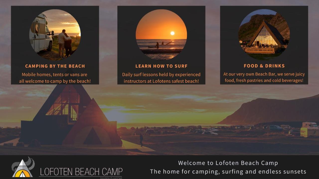 Lofoten Beach Camp Ramberg Εξωτερικό φωτογραφία