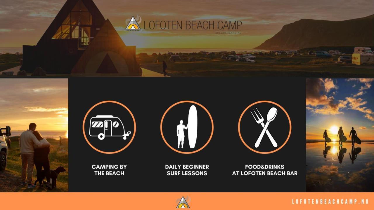 Lofoten Beach Camp Ramberg Εξωτερικό φωτογραφία